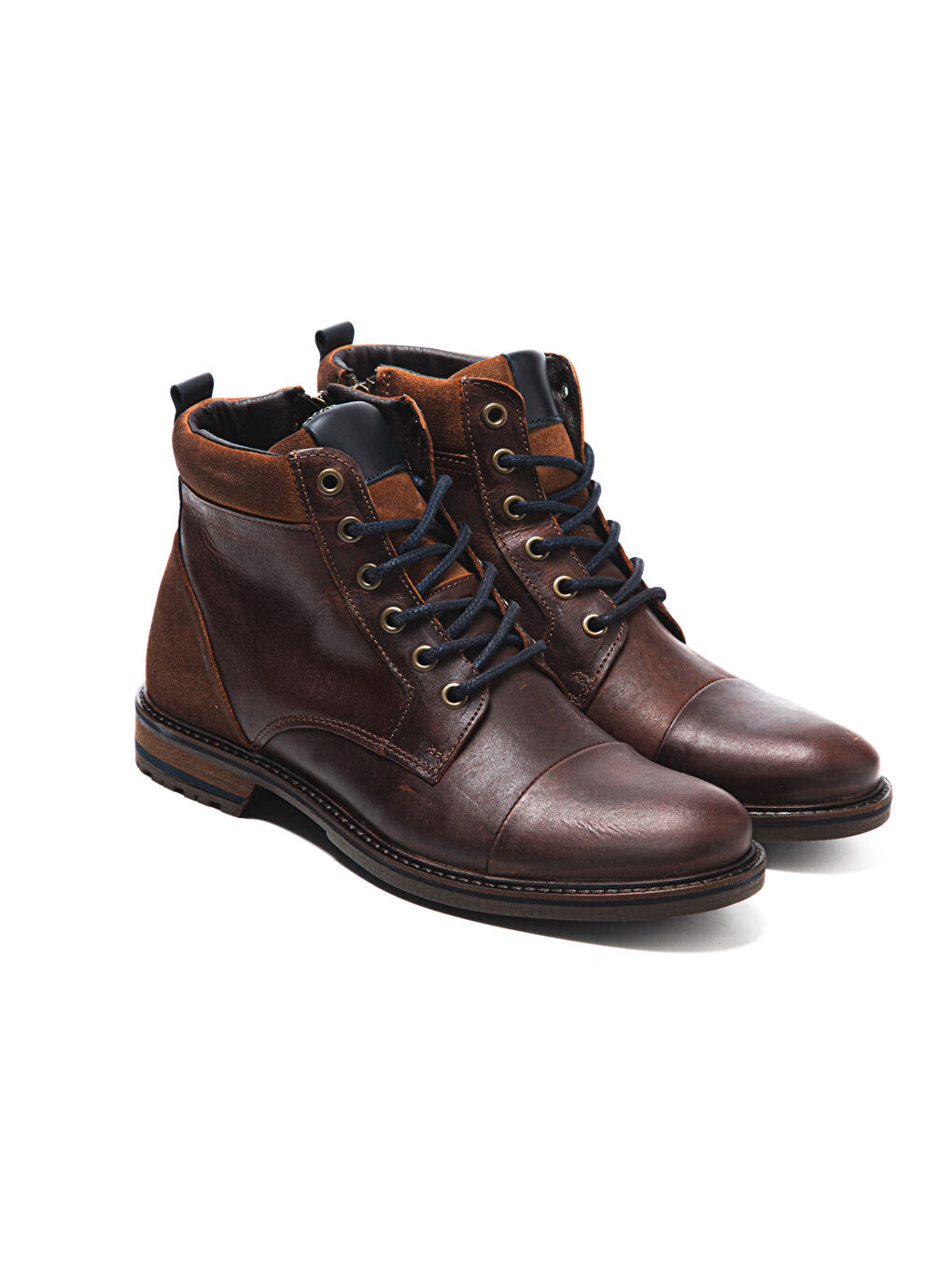 Kahverengi Erkek Bot 1041 021 WK-John May Orkut Suede Cognac-2