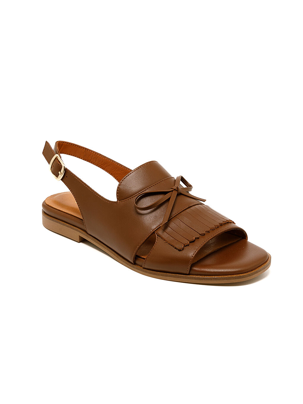 Kahverengi Kadın Sandalet MAR-25Y-166-416 Taba Cilt-1