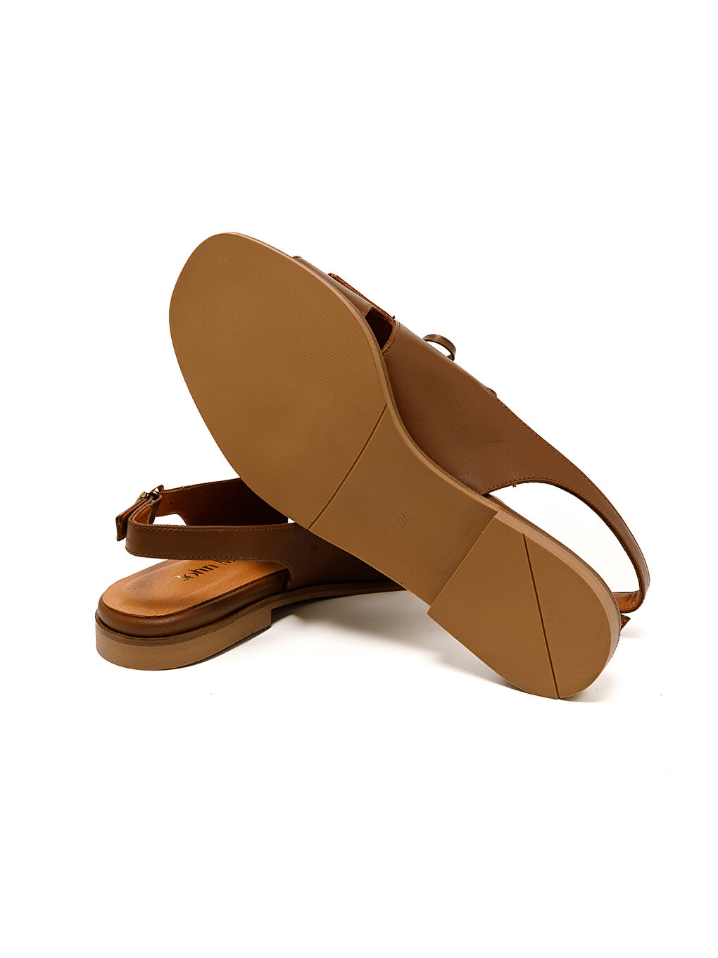 Kahverengi Kadın Sandalet MAR-25Y-166-416 Taba Cilt-5