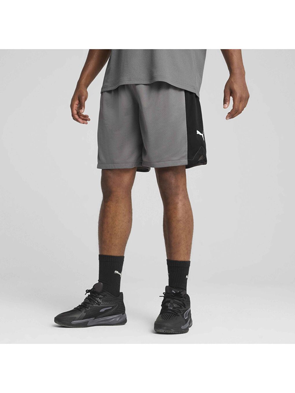 Shot Blocker Erkek Gri Şort