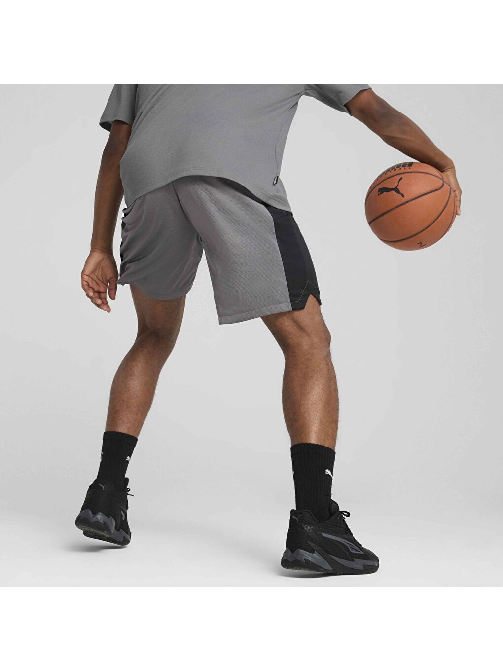 Shot Blocker Erkek Gri Şort-2