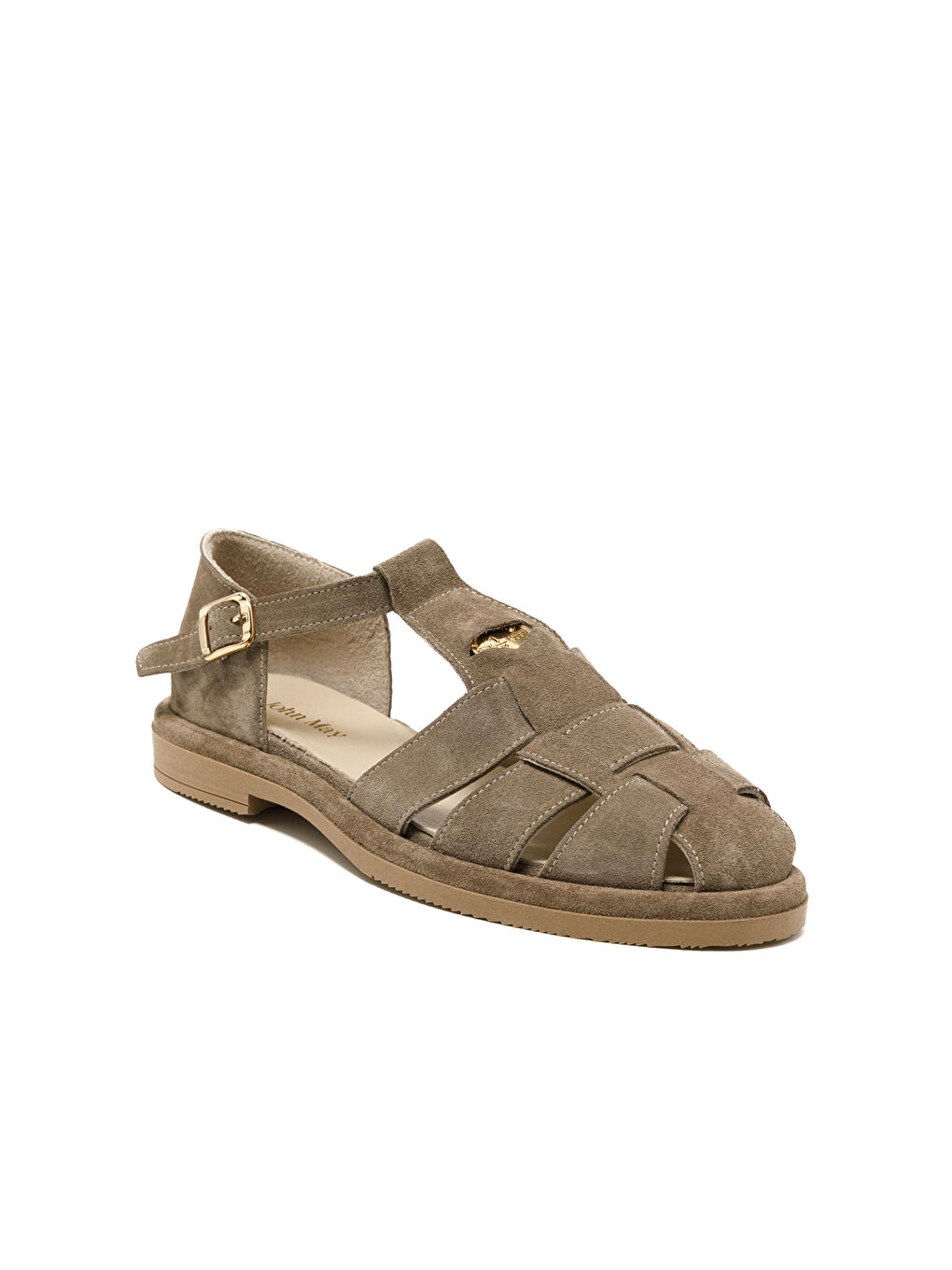 Kadın Sandalet RC-25Y-001-R40208 10-Bej Süet