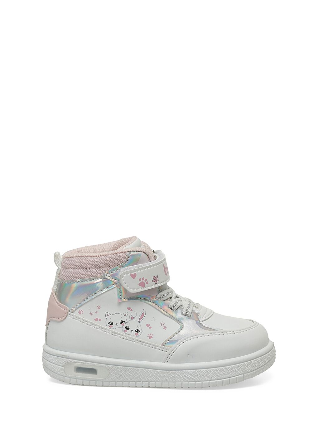 DREP HI B 5PR Beyaz Kız Çocuk High Sneaker