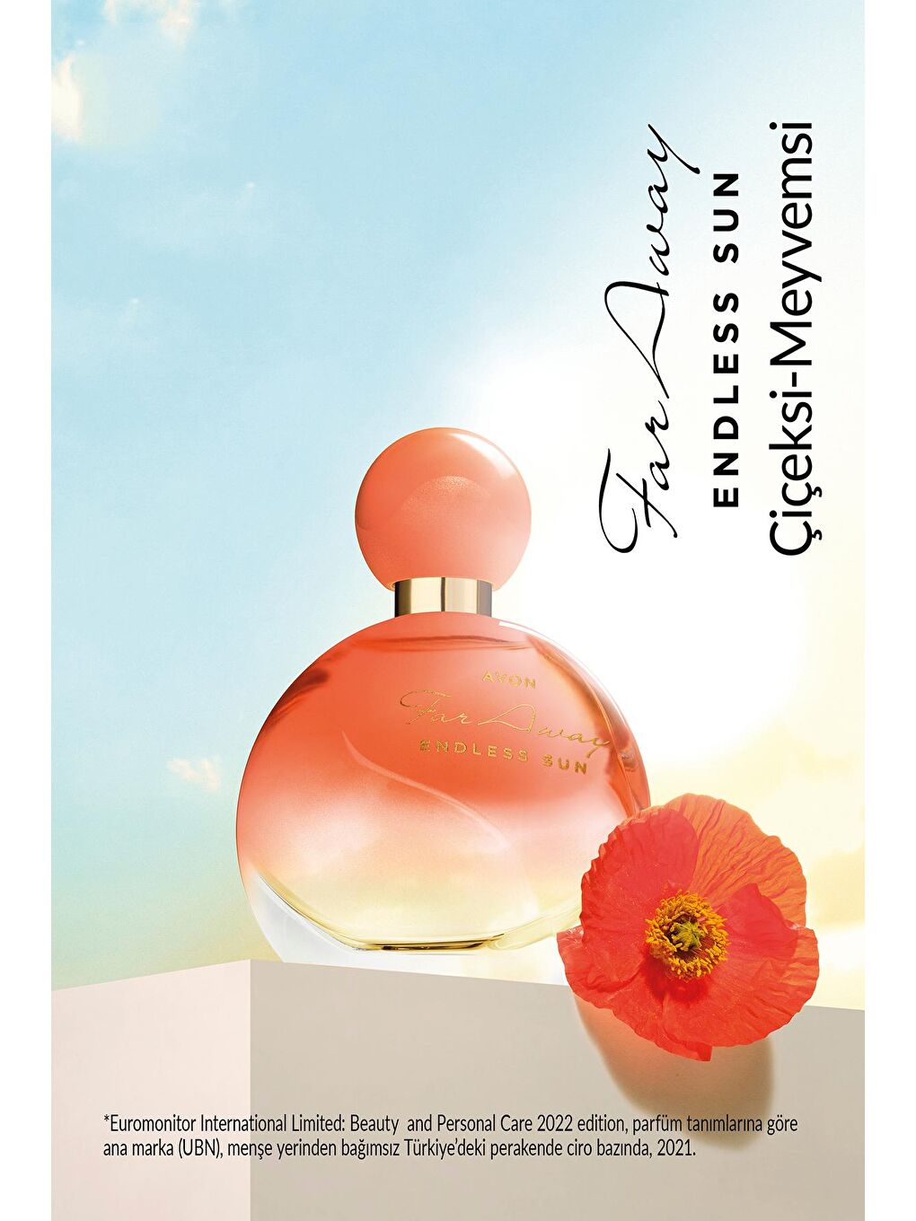 AVON Renksiz Far Away Endless Sun Kadın Parfüm Edp 50 Ml. İkili Set - 2