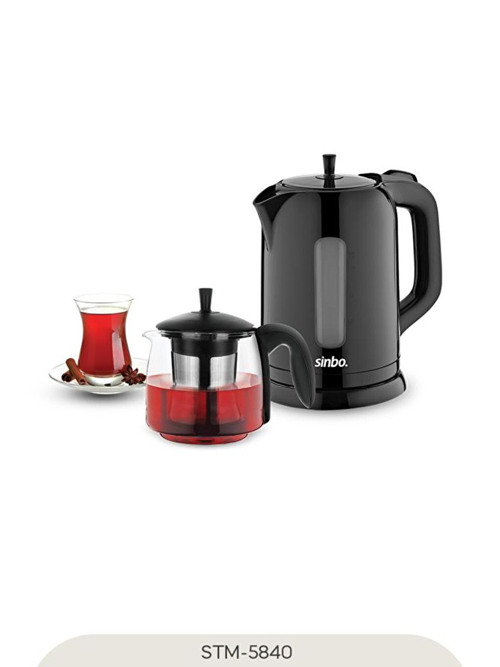 STM-5840 Elektrikli Çay Seti-1