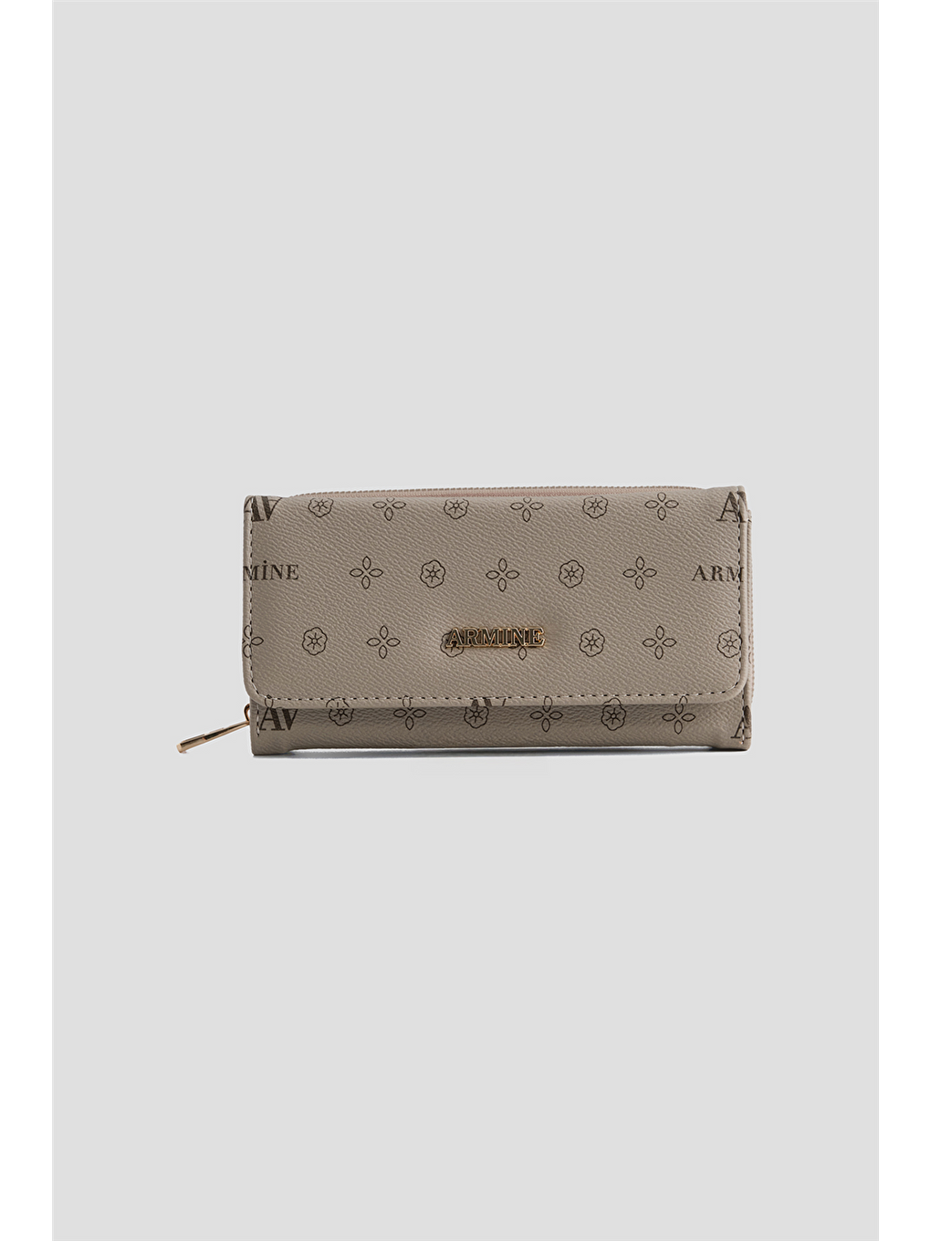 Bej El Çantası Baskılı 25Yd7013 Vizon