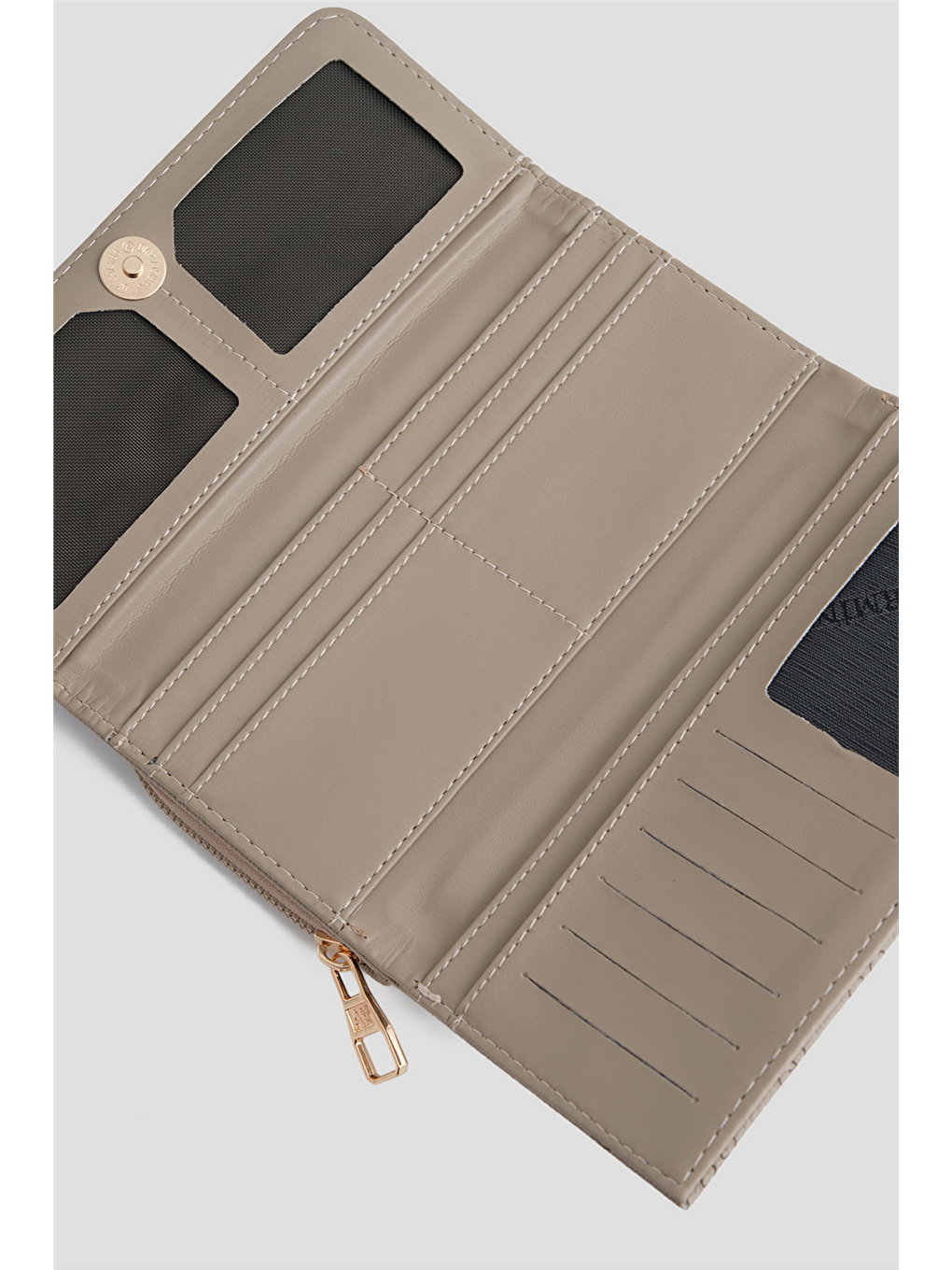 Bej El Çantası Baskılı 25Yd7013 Vizon-2