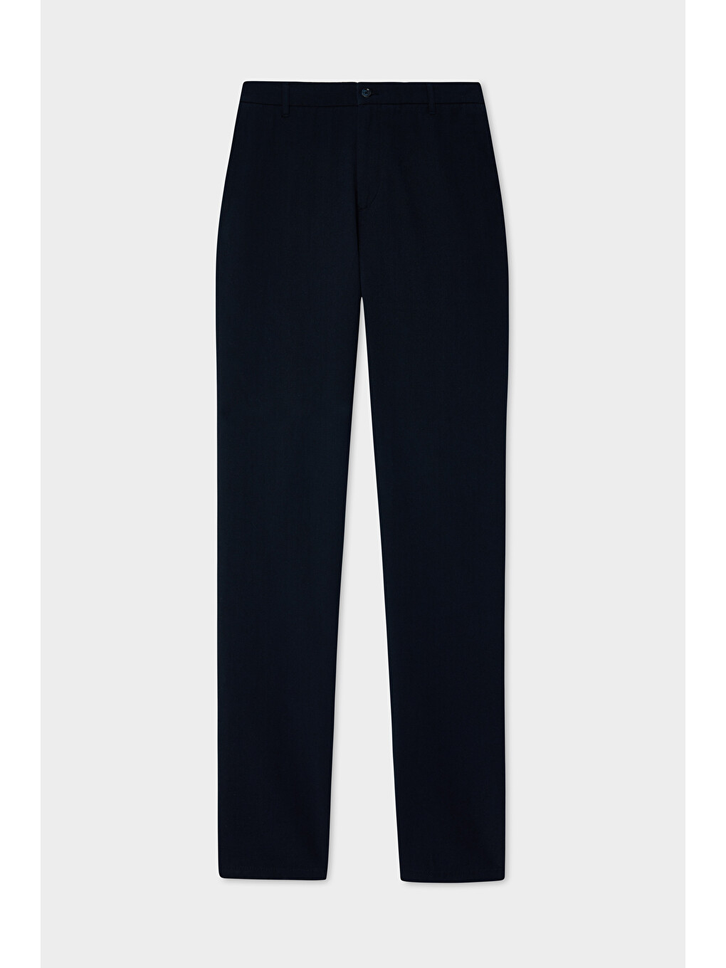 Comfort Fit Lacivert Keten Karışımlı Chino Pantolon-4