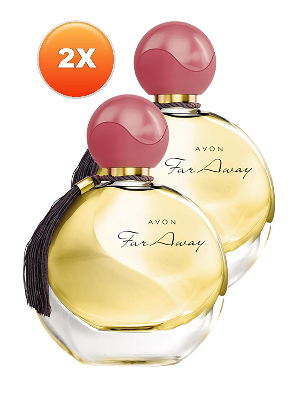 AVON Renksiz Far Away Kadın Parfüm Edp 100 Ml. İkili Set - 1