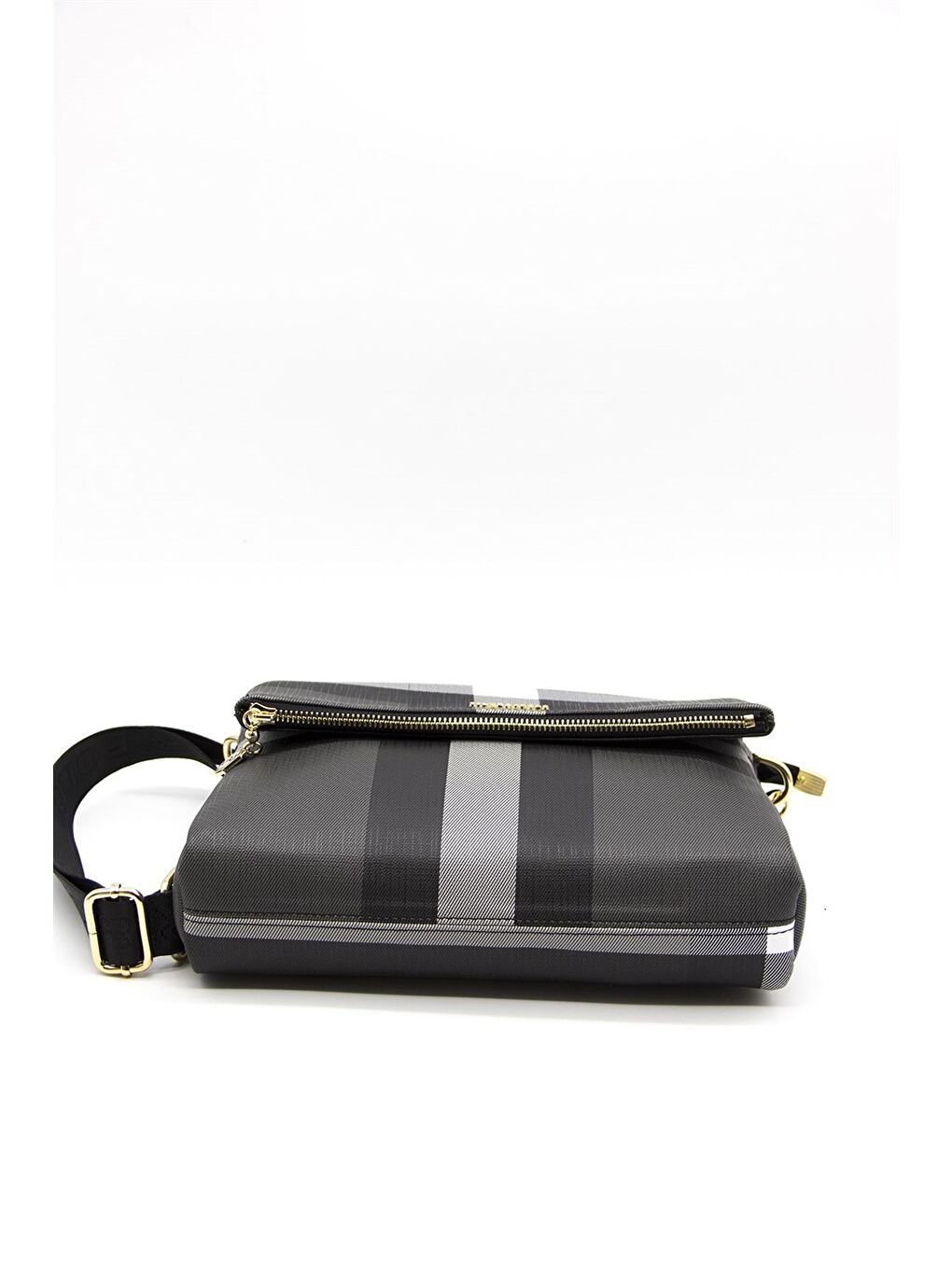 Siyah Kadın 963-35911 SILVER POLO ÇAPRAZ ÇANTA MK129 SİYAH-MAT SİYAH-3