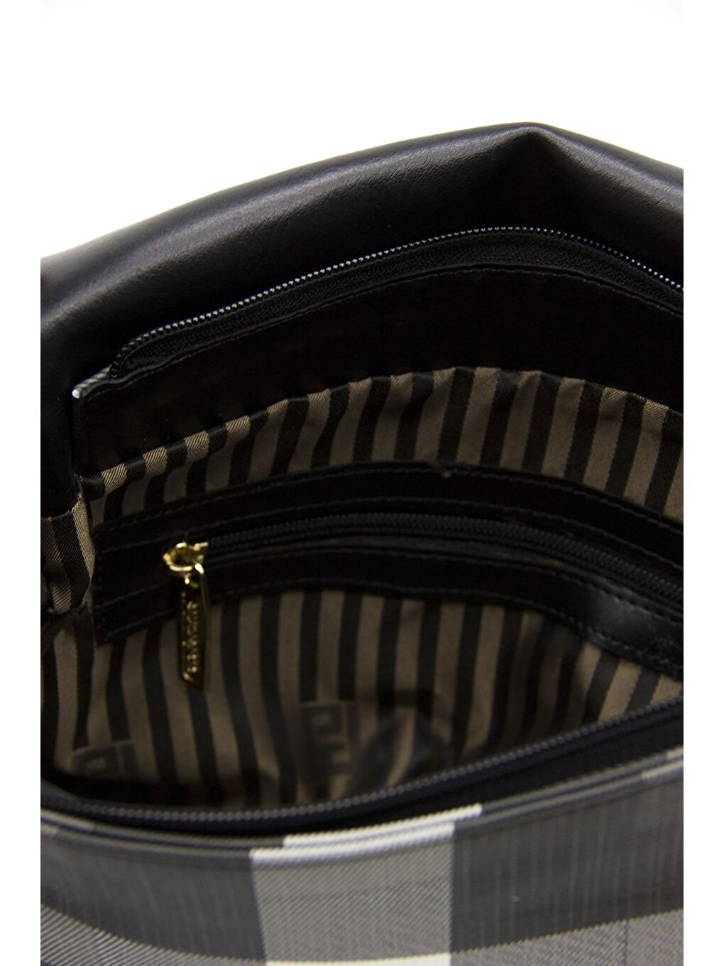 Siyah Kadın 963-35911 SILVER POLO ÇAPRAZ ÇANTA MK129 SİYAH-MAT SİYAH-5