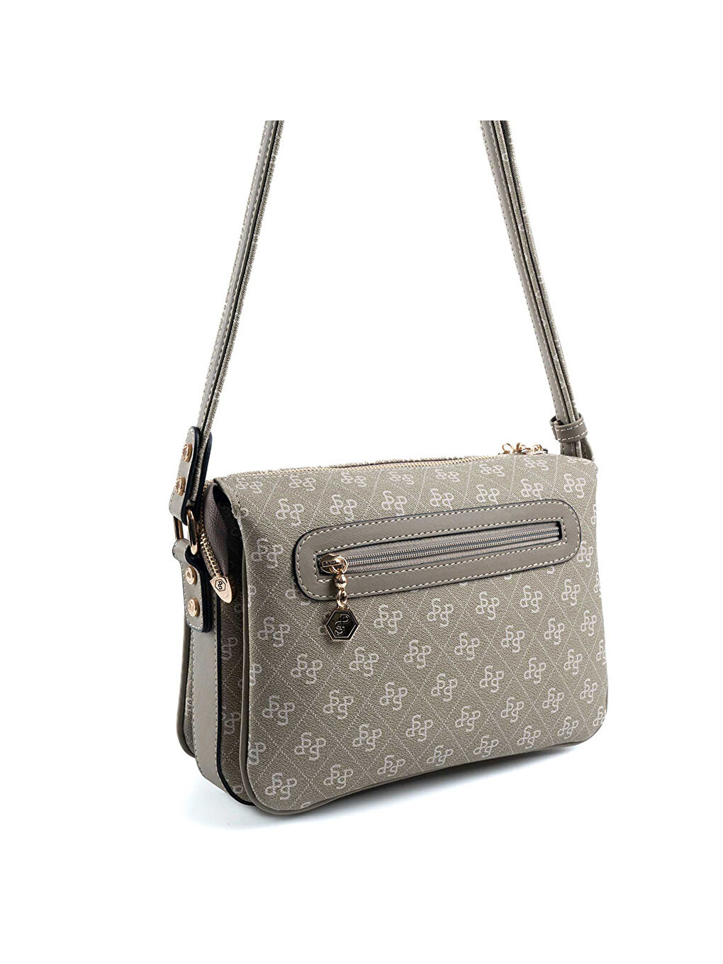 Yeşil Kadın Çapraz Çanta 784-47853 SILVER POLO ÇAPRAZ BAYAN ÇANTASI M178 Y.YEŞİL-MAT Y.YEŞİL-3