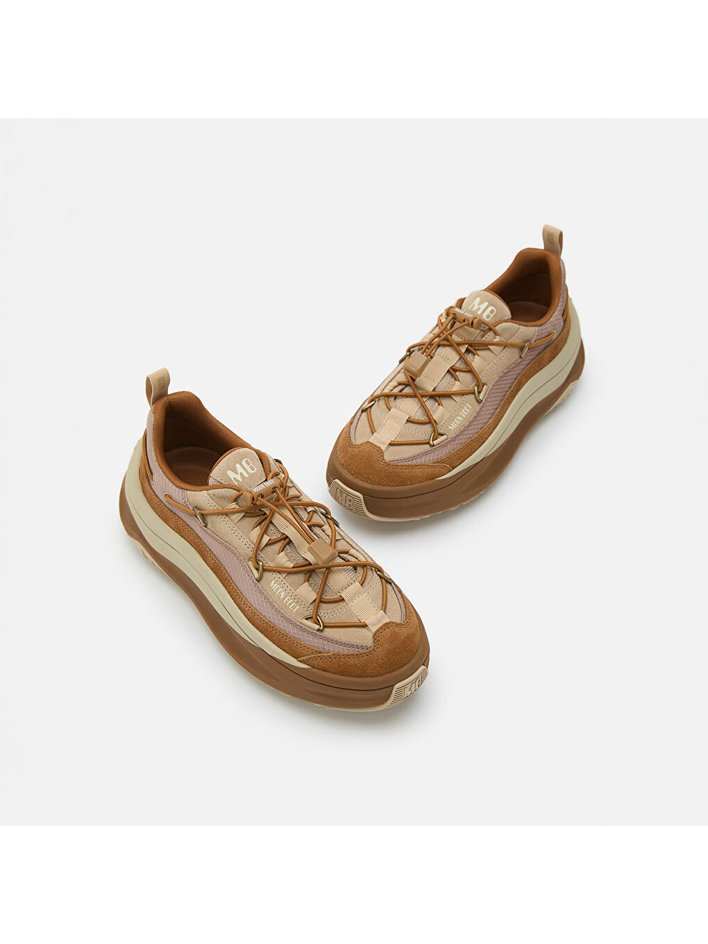 Bej Erkek Sneaker ( Günlük) 80D2490090-M034 Moon247 Xlace Safari-1