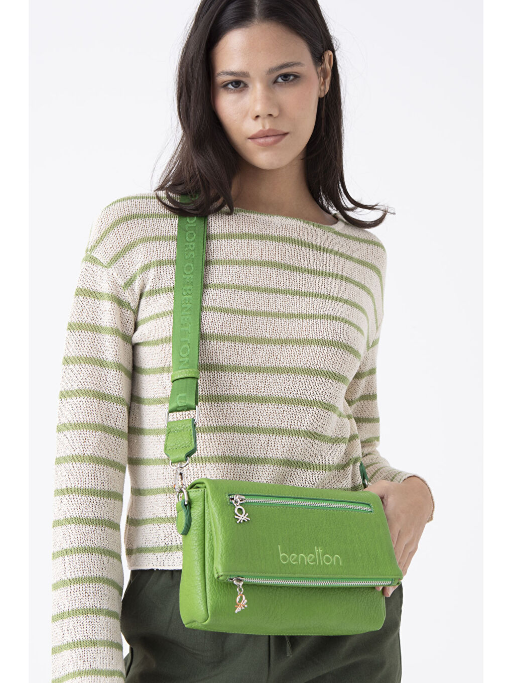 Yeşil Kadin El Çantasi Yeşi̇l BNT1476