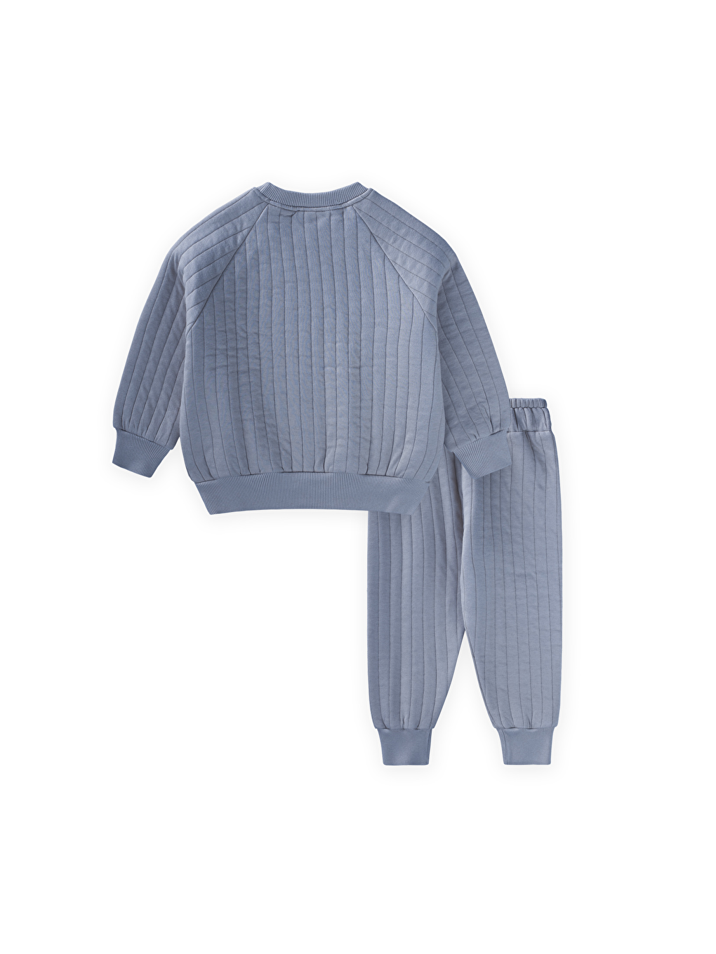 Kapitone Sweatshirt Takım 1-7 Yaş Mint Yeşili-1