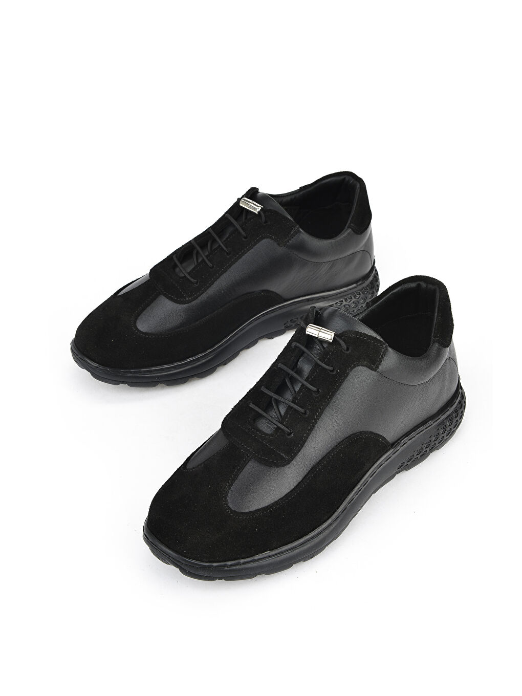 Kadın Hakiki Deri Sneaker 143992ZN2003 Siyah