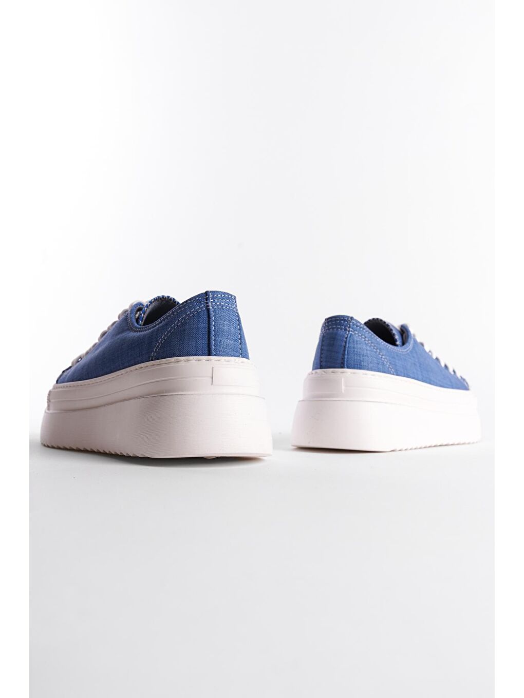 Mavi Bayan Sneaker Spor Ayakkabı-2