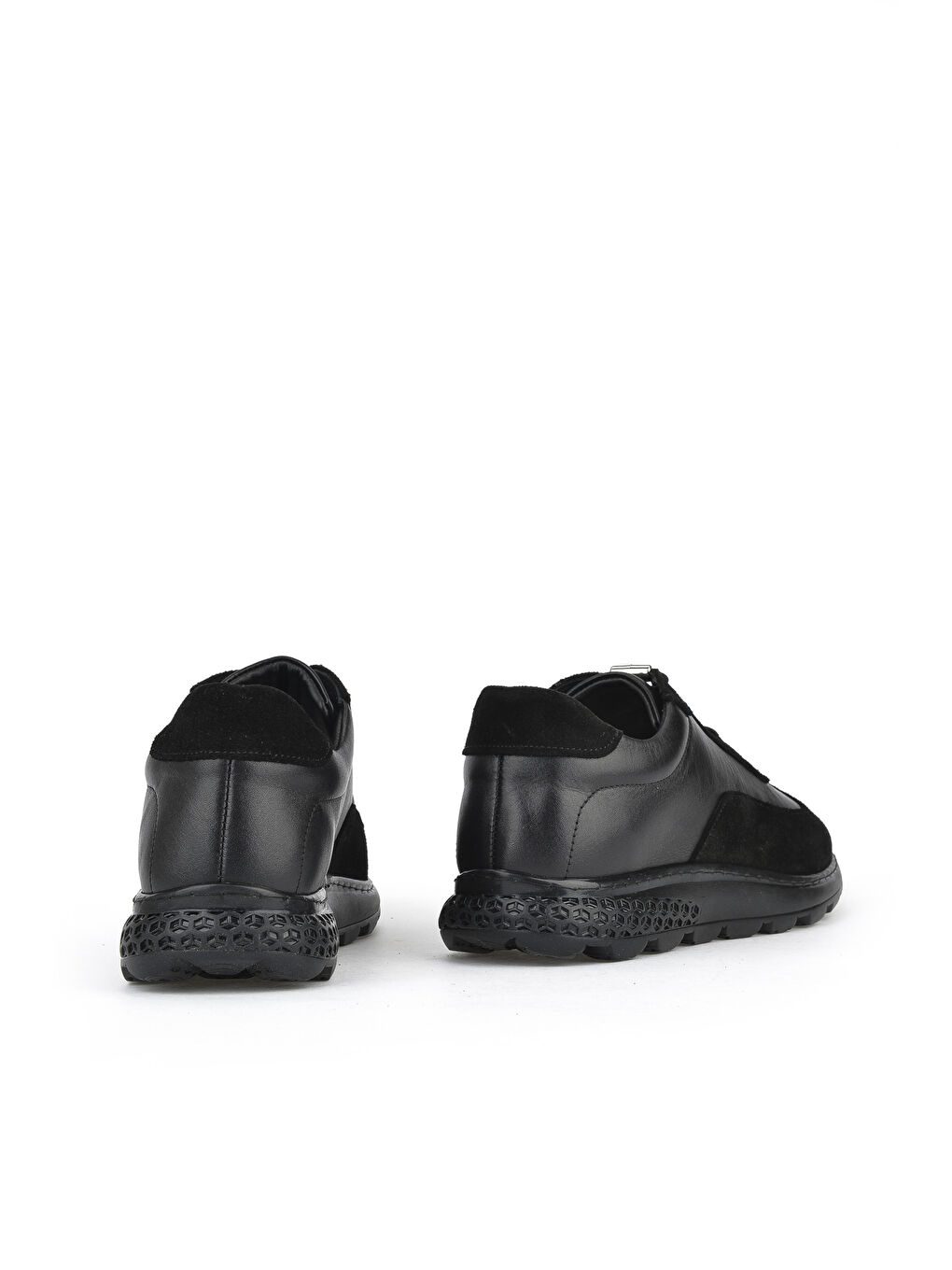 Kadın Hakiki Deri Sneaker 143992ZN2003 Siyah-2