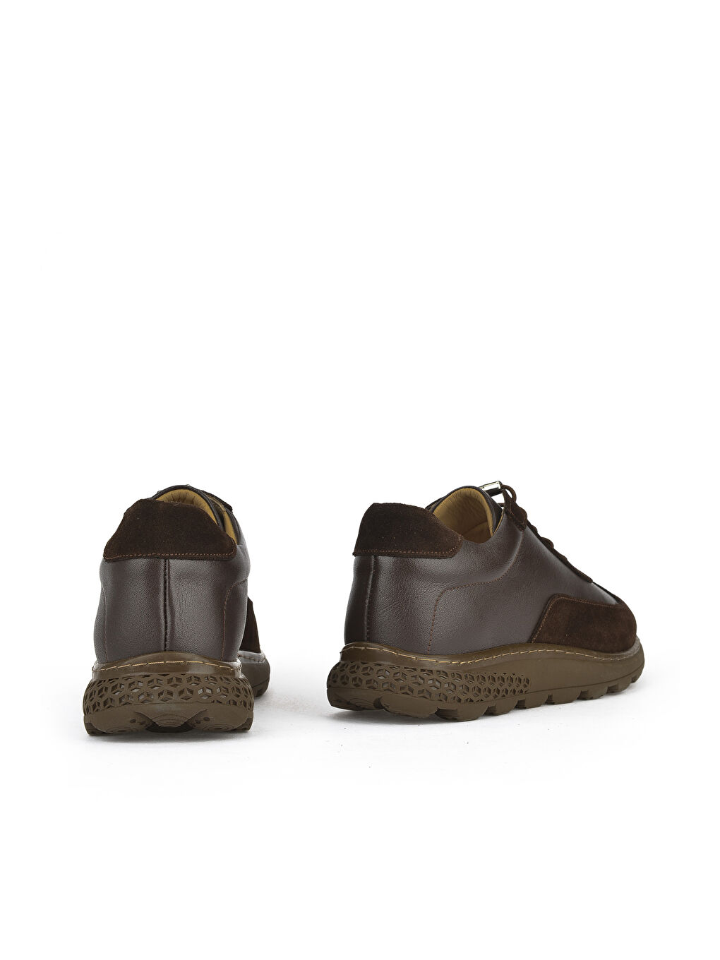 Kahverengi Kadın Hakiki Deri Sneaker 143992ZN2003 Kahve-2
