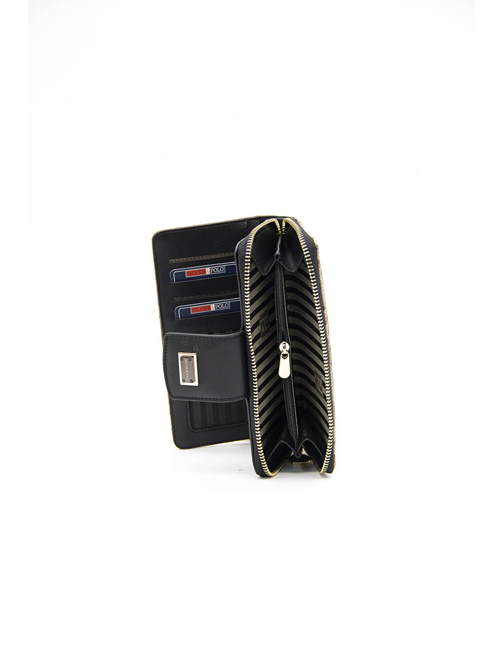 Bej Kadın Cüzdan & Kartlık 928-41407 BAYAN CÜZDAN M169 KOYU BEJ-NOVA SİYAH-3