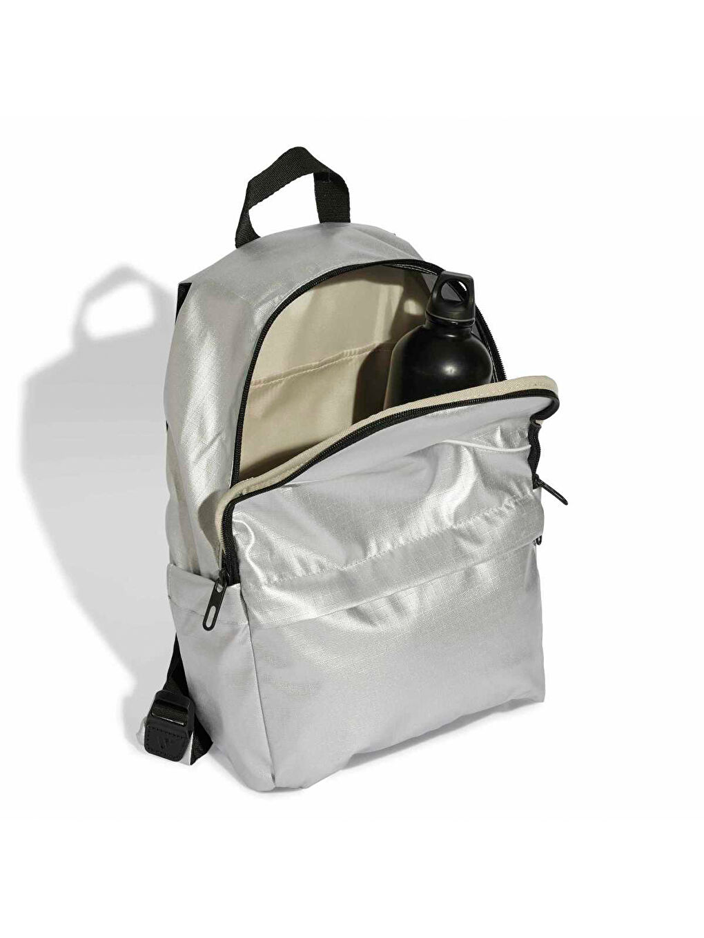 Gri Glow Kadın Gümüş Sırt Çantası-3
