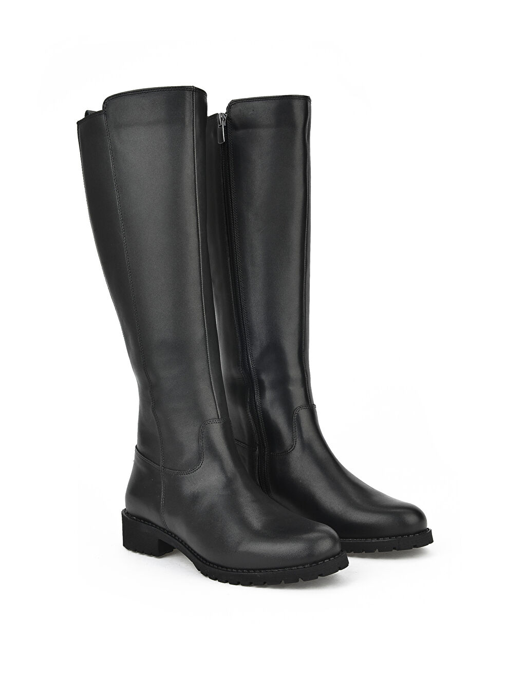Kadın Hakiki Deri Çizme 15319Z8011 Siyah-1