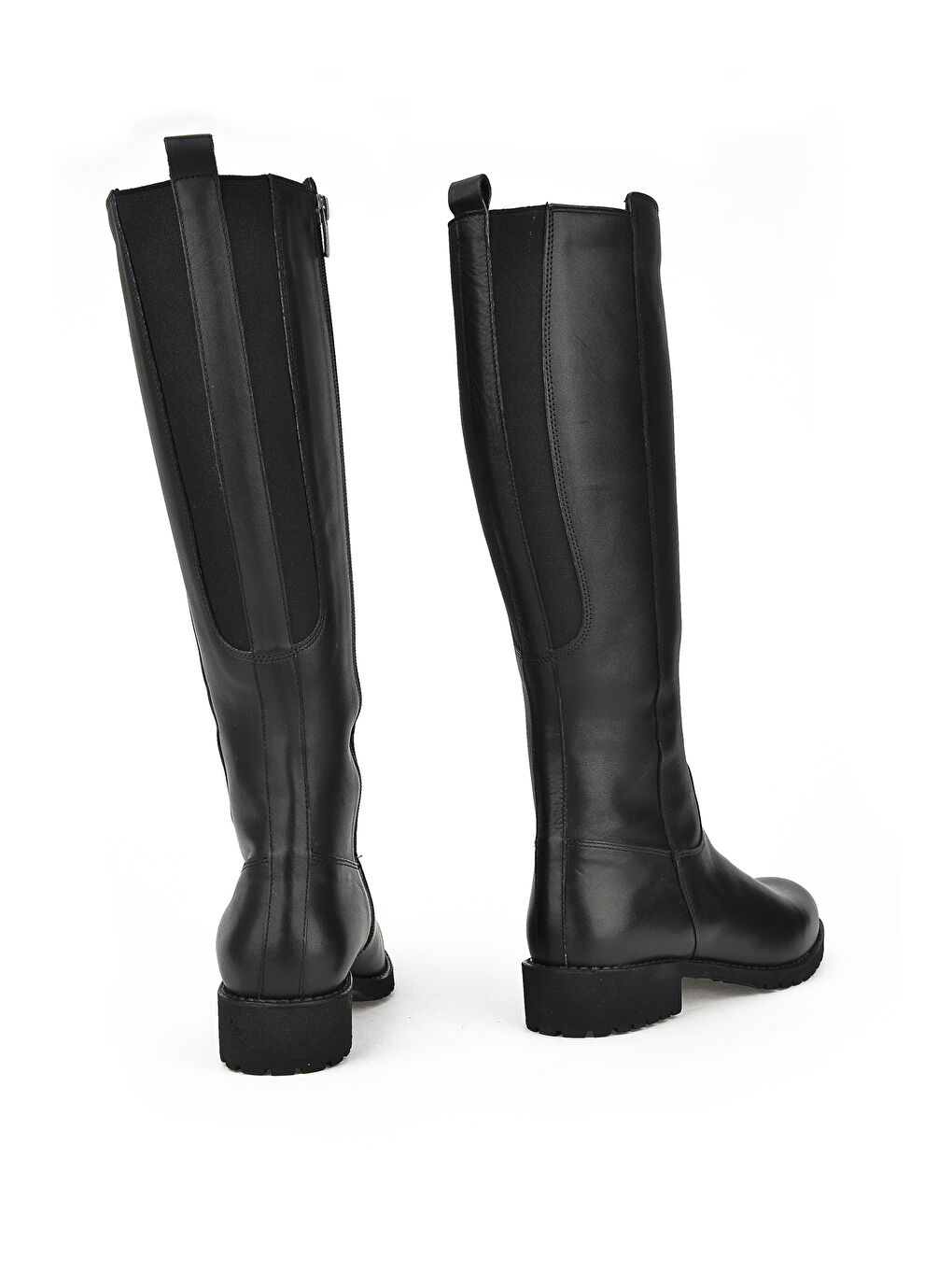 Kadın Hakiki Deri Çizme 15319Z8011 Siyah-2