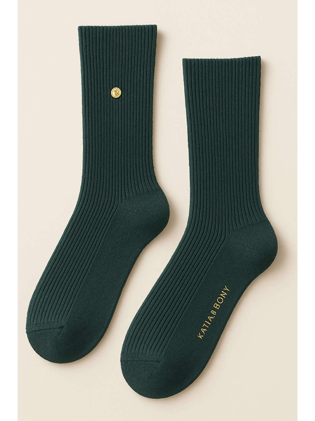 Erkek Yün Soket Çorap Yeşil