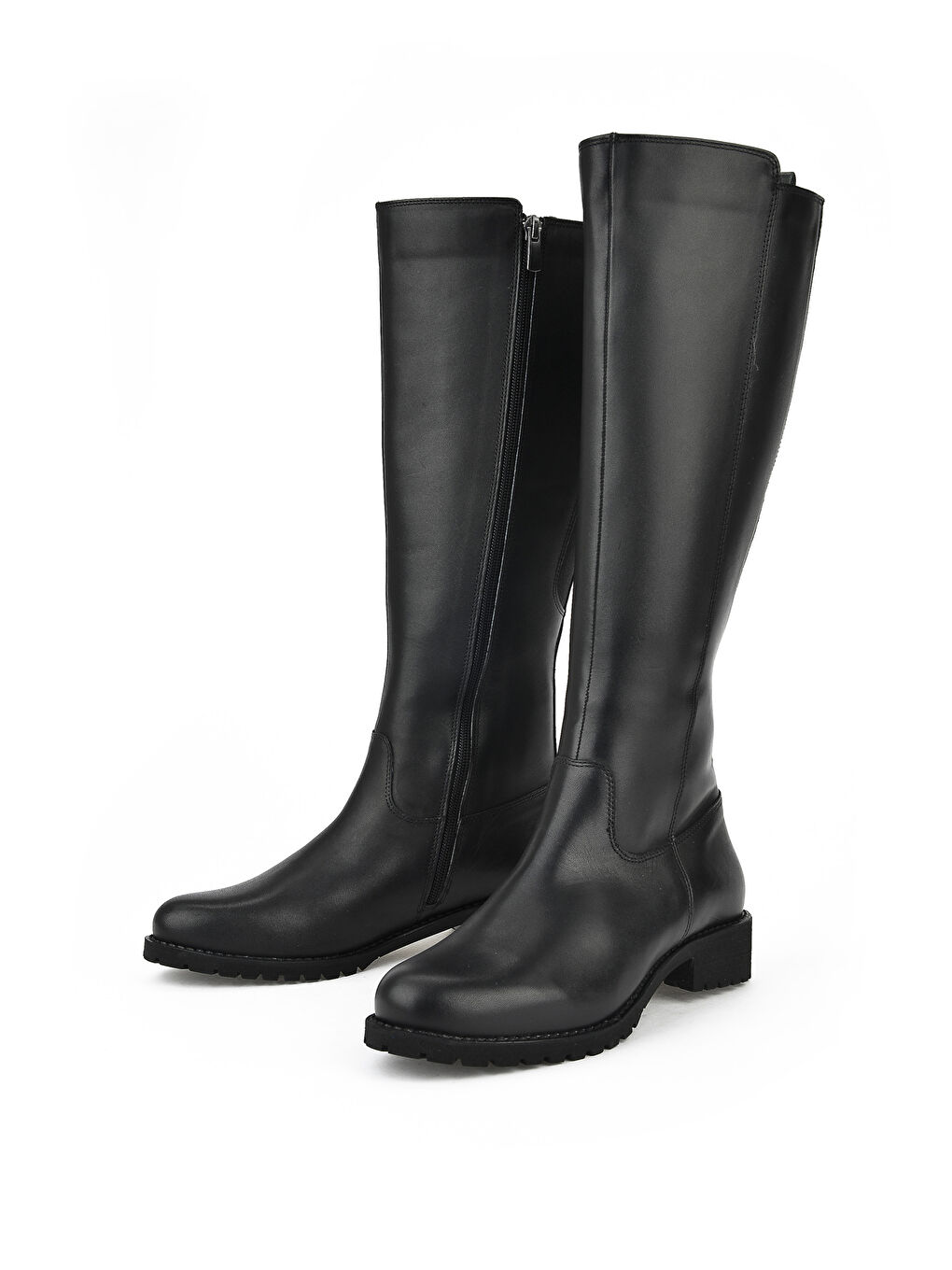 Kadın Hakiki Deri Çizme 15319Z8011 Siyah-3