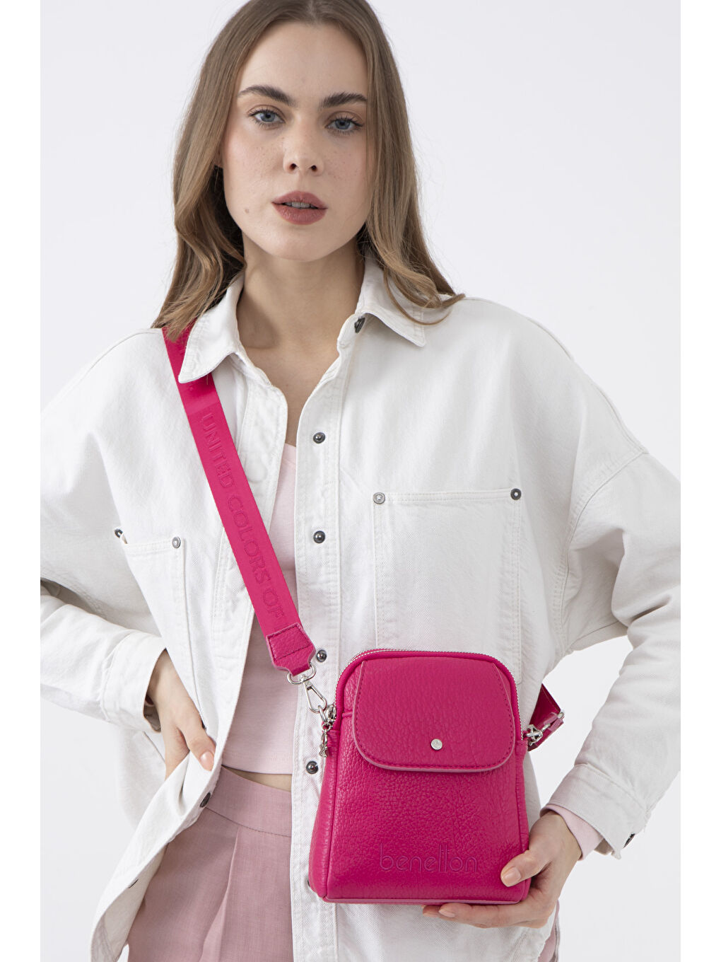 Kadin Kol Çantasi Fuşya BNT1479