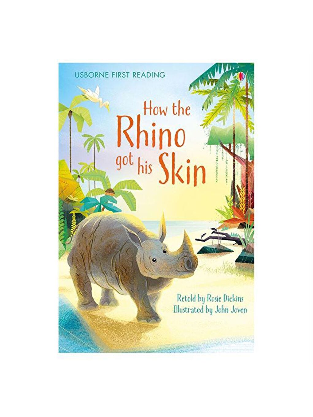 Usborne Karışık First Reading   How The Rhino His Skin