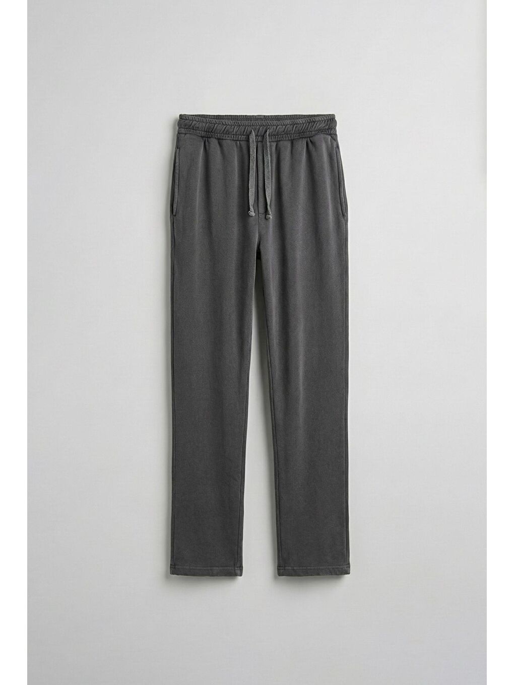 Erkek Yıkamalı Baggy Fit Eşofman Siyah