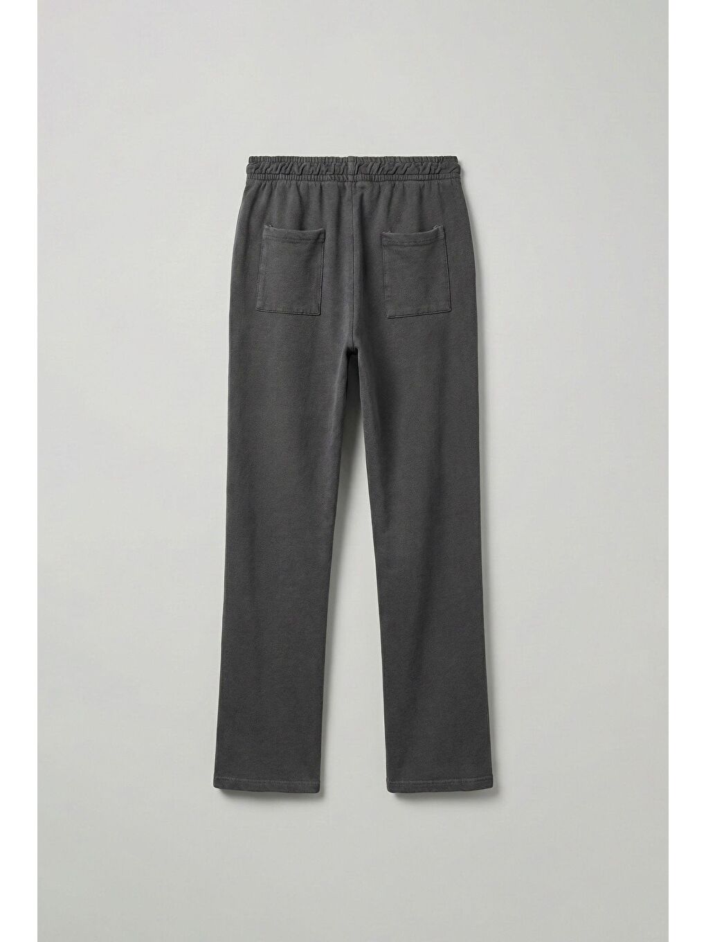 Erkek Yıkamalı Baggy Fit Eşofman Siyah-1