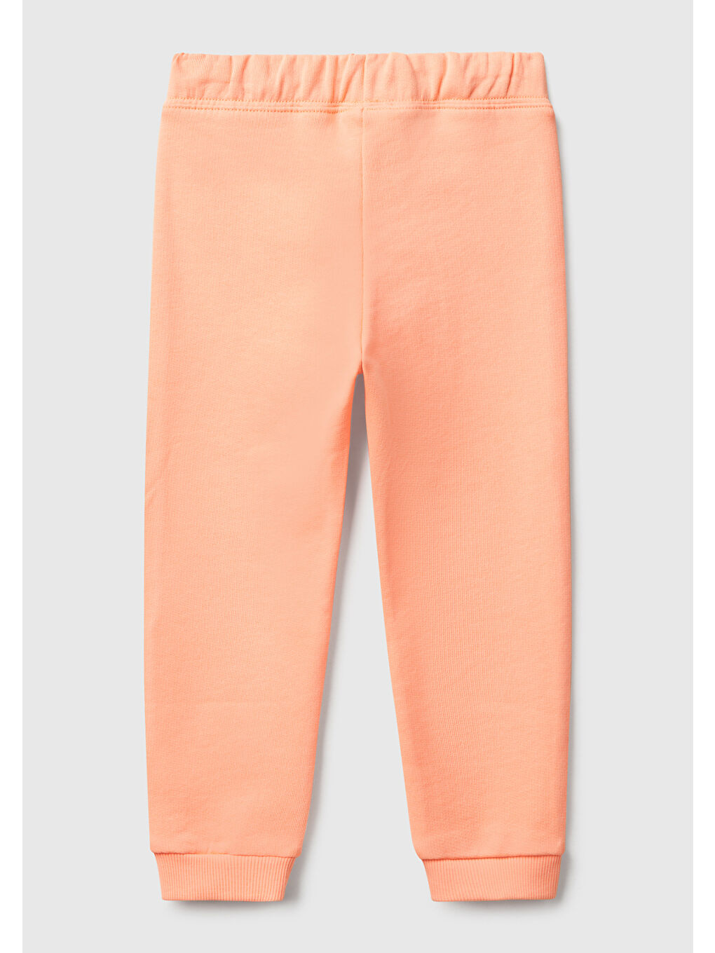 Turuncu Kız Çocuk Yavruağazı Logo İşlemeli Eşofman Altı-1