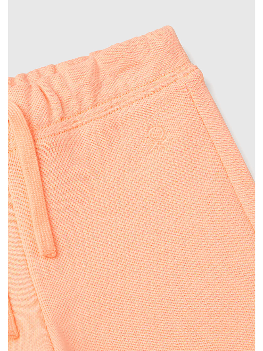 Turuncu Kız Çocuk Yavruağazı Logo İşlemeli Eşofman Altı-2