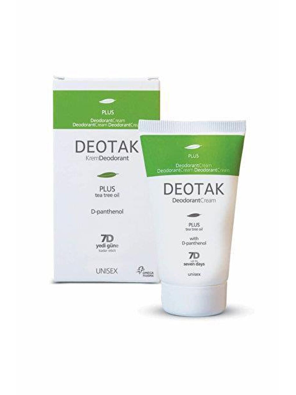 Deotak Renksiz Krem Deodorant Plus