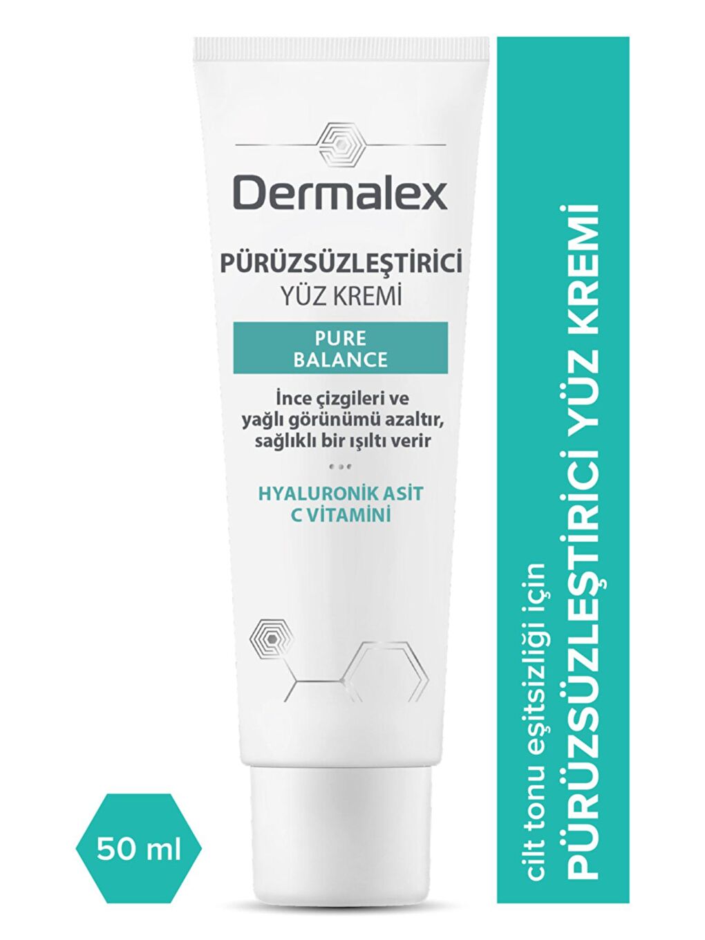 Dermalex Renksiz Pure Balance Karma Ciltler Için Temel Bakım Seti - 1