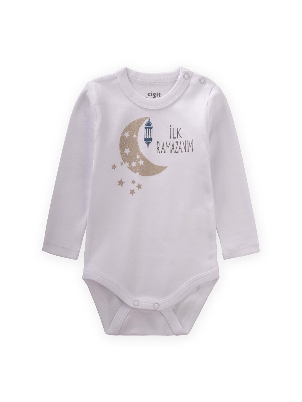 Gri Erkek Çocuk Baskılı Tulum