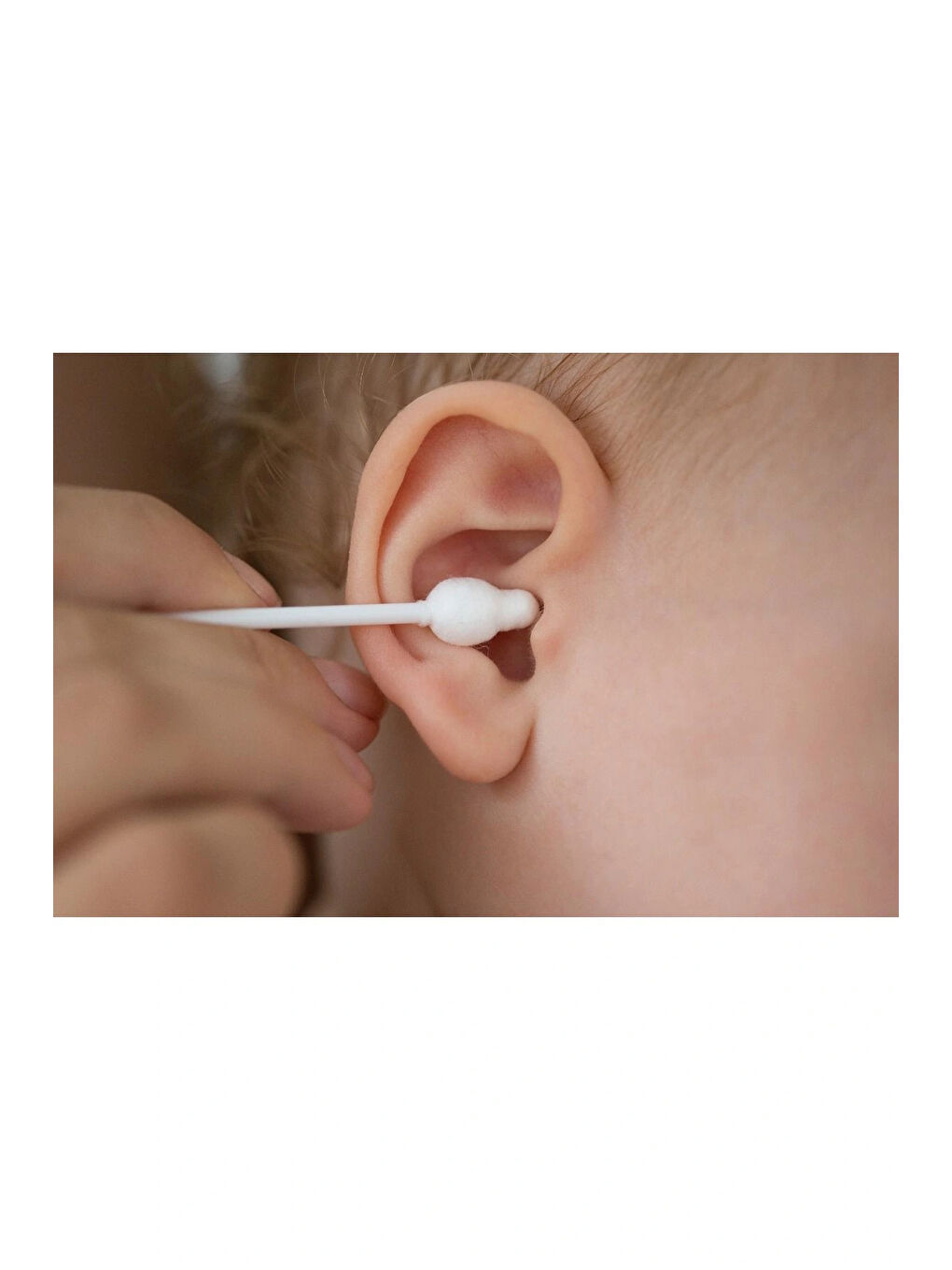 Güvenli Bebek Kulak & Burun Çubuğu - 60 Adet-3