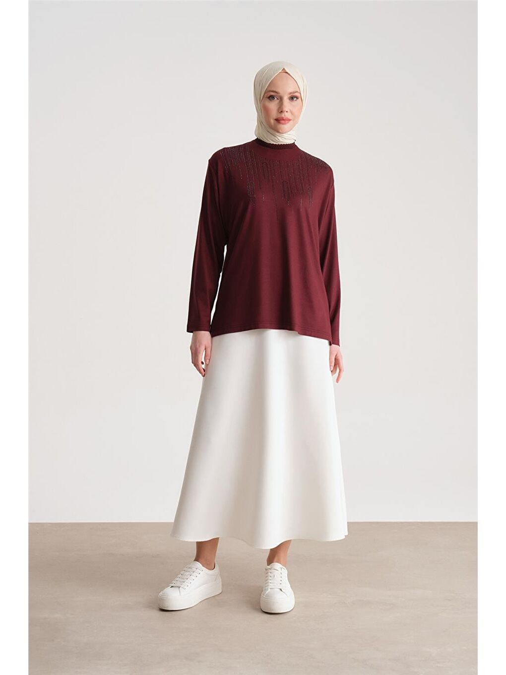 Bordo Penye 24Yd9013 Vişne-2