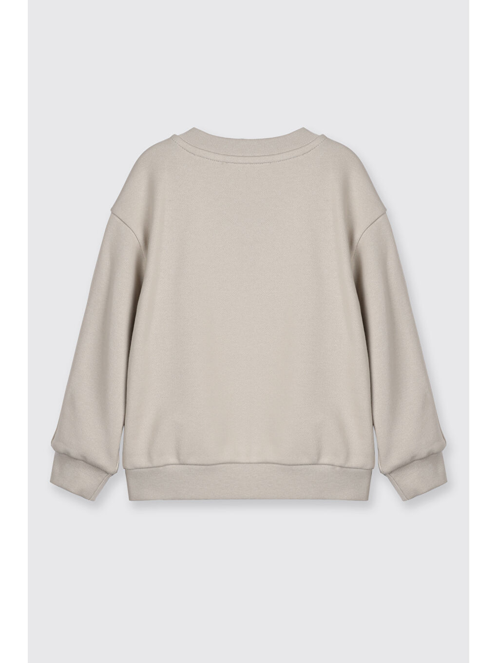 Bej Erkek Çocuk Cep Detaylı Sweatshirt Taş-1
