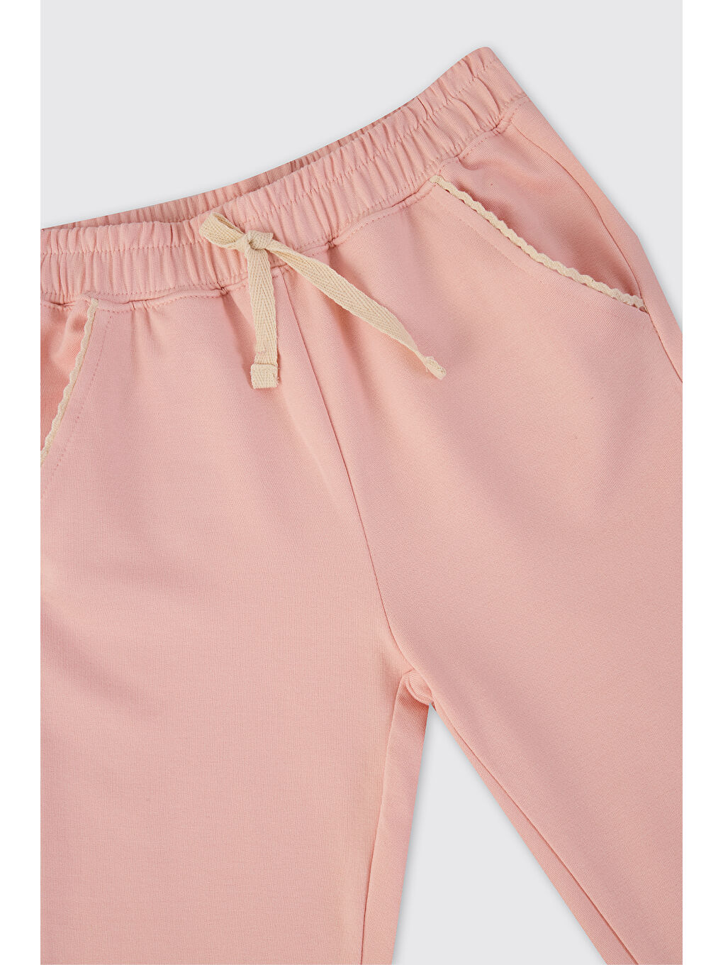 Pembe Kız Çocuk Eşofman Alt Pudra-2