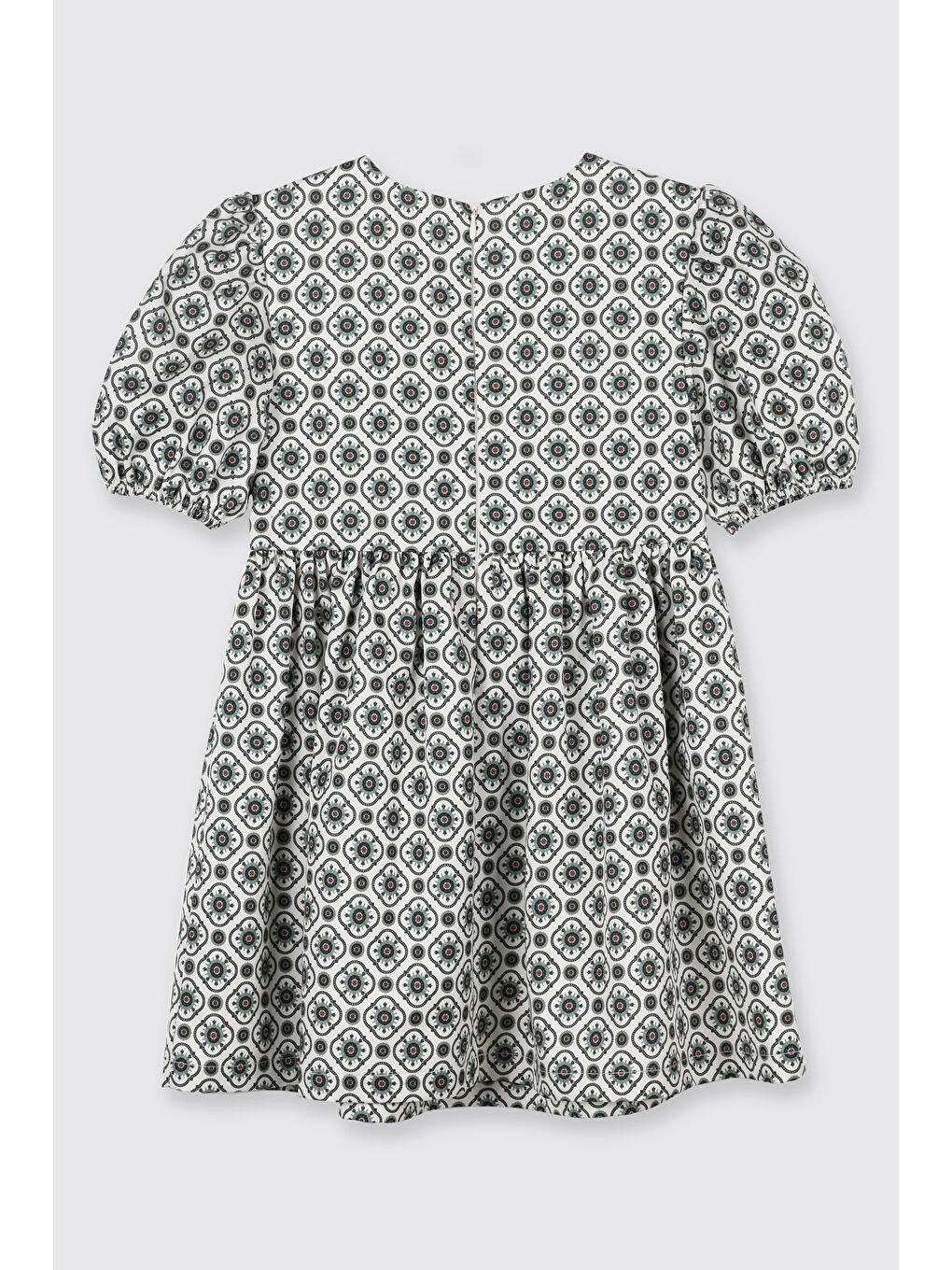 Kız Çocuk Elbise Yeşil-3