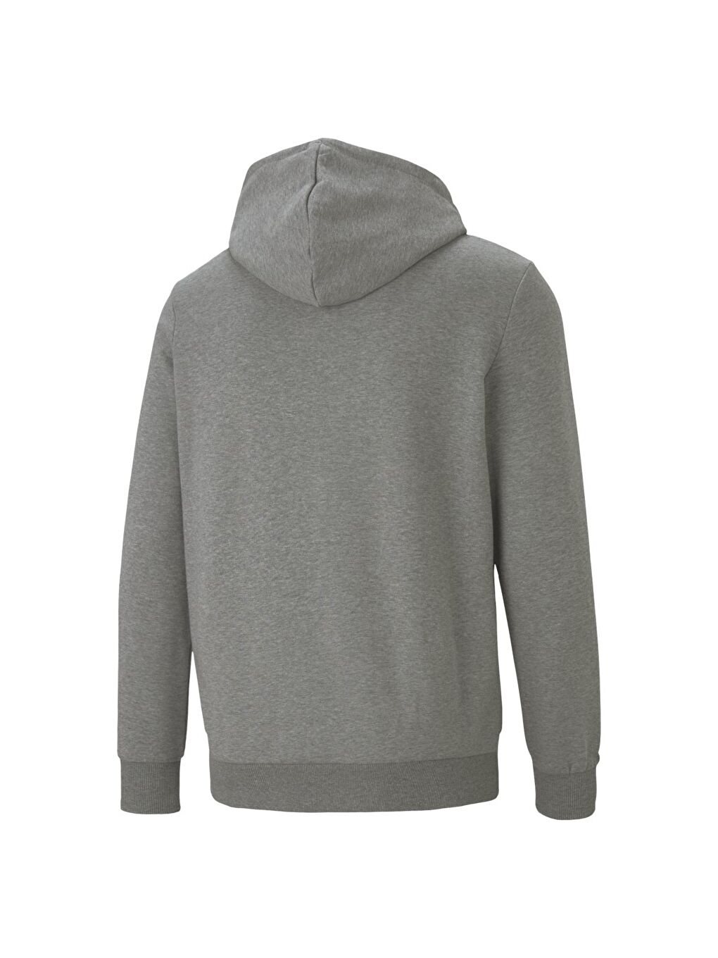 Classics Logo Erkek Gri Kapüşonlu Hoodie-3