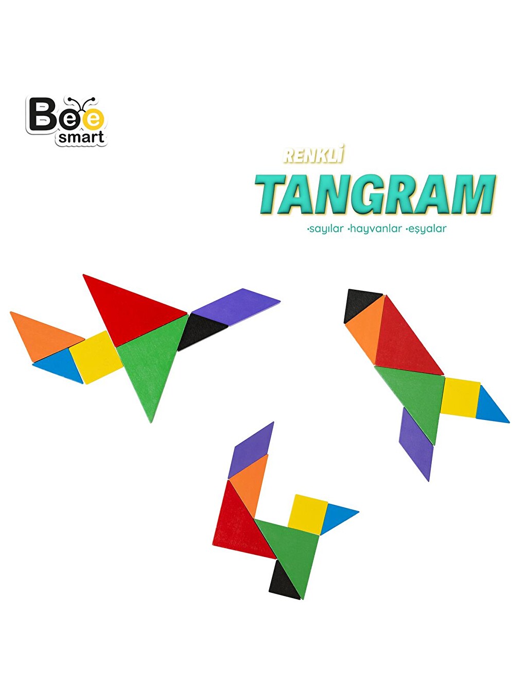 Renkli Tangram - Standart
