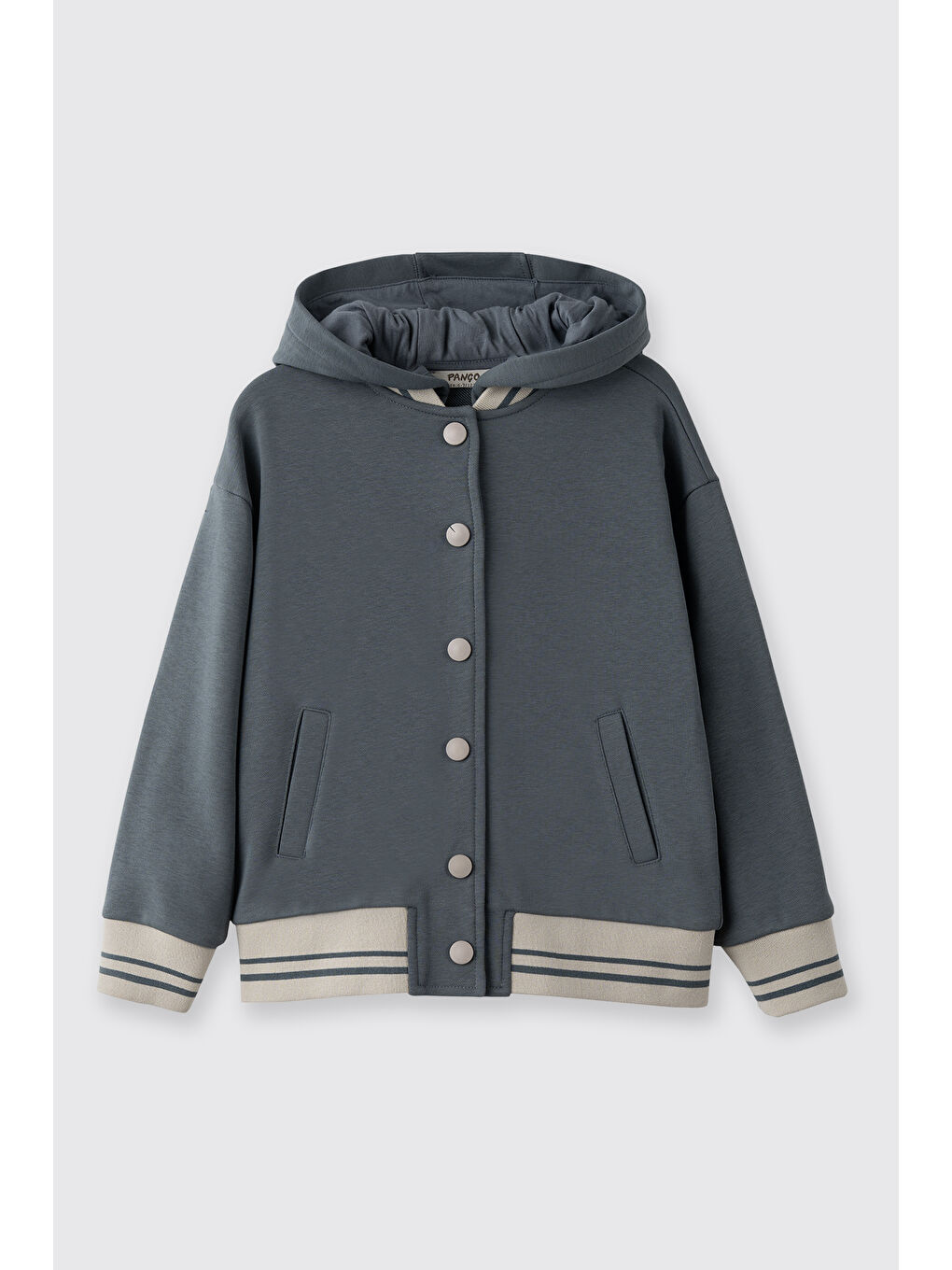 Erkek Çocuk Kapüşonlu Sweatshirt Petrol