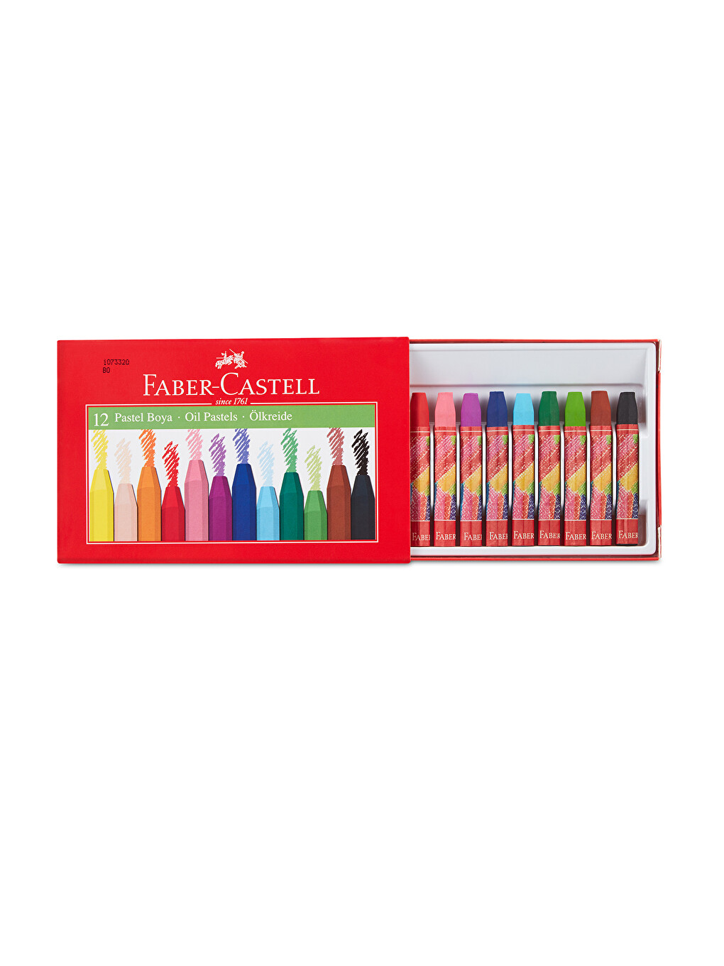 Pastel Boya, 12 Renk, Yumuşak Ve Rahat Kullanım, Canlı Renkler, Kağıt Ve Taş Üzeri Uygun-2