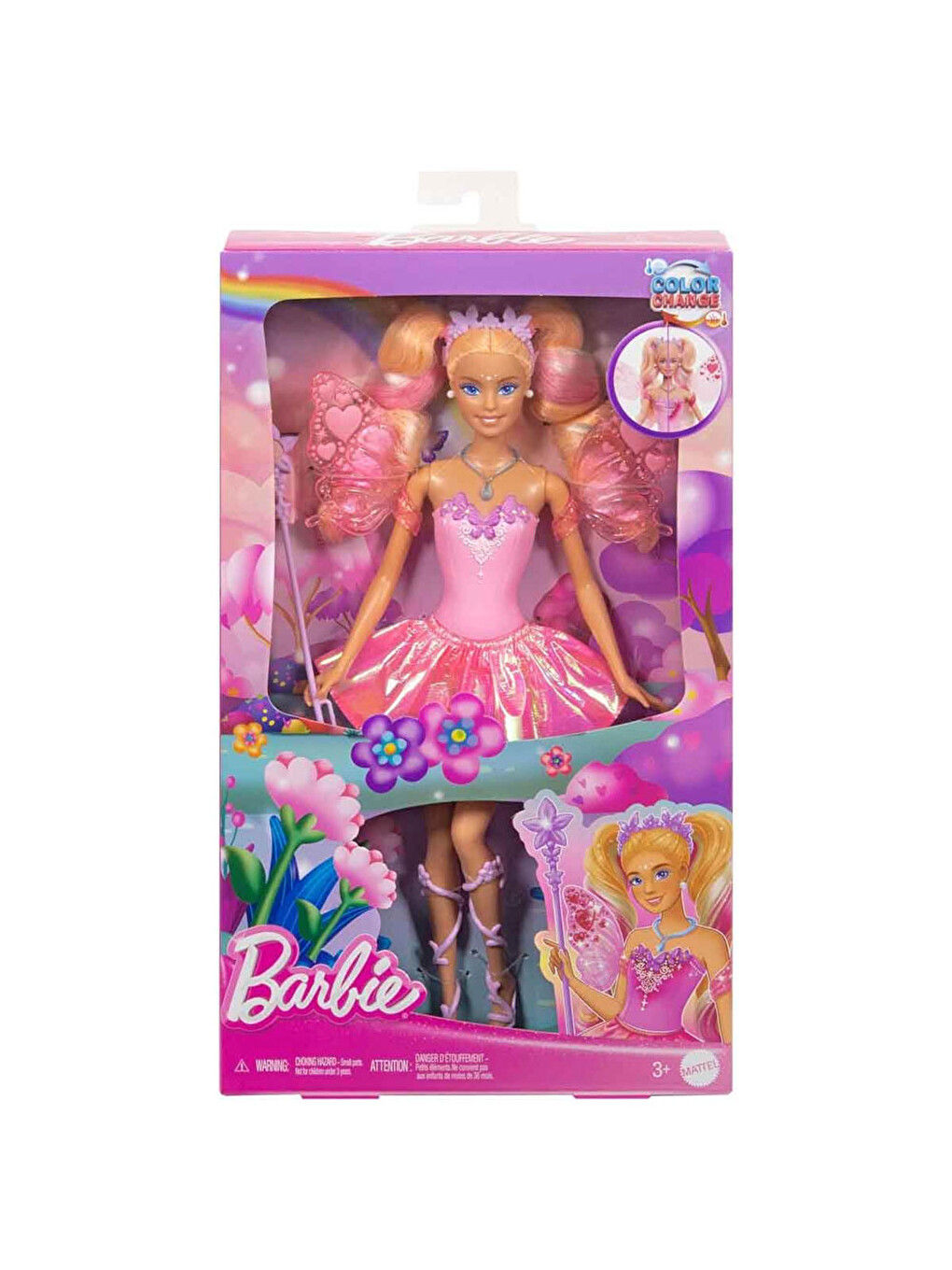 Barbie Renk Değiştiren Peri Kızı Bebek JCP76-1