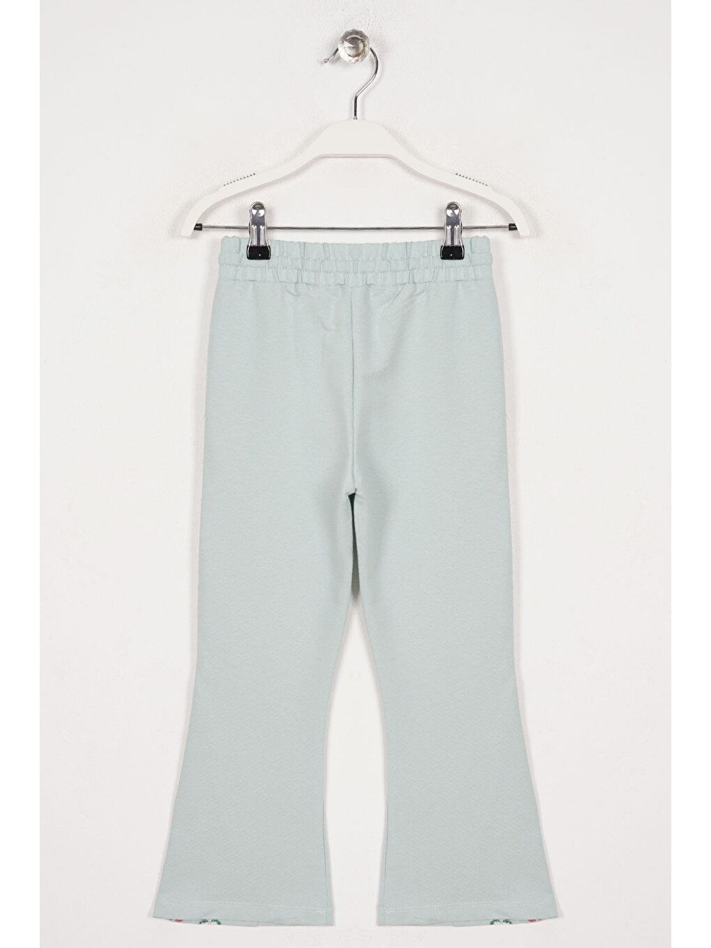 Yeşil Ispanyol Paça Acik Cagla Renk Kız Çocuk Esofman Tek Alt-1