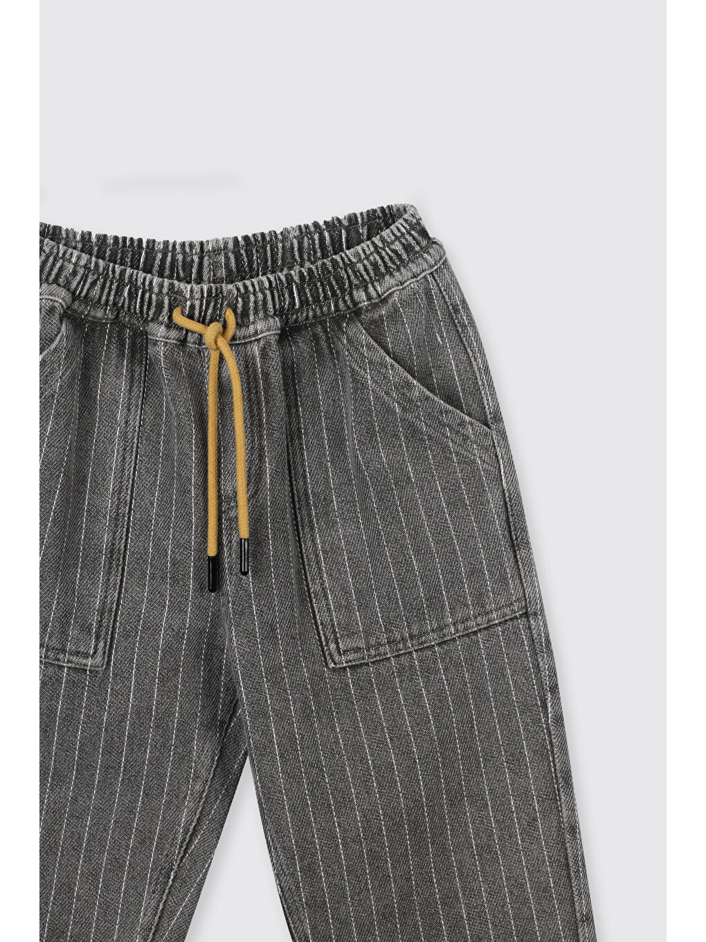 Erkek Çocuk Beli Lastikli Pantolon Haki-3